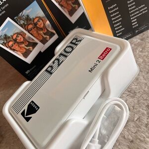 New In Box-Kodak Mini 2 Printer and 2 boxes of film